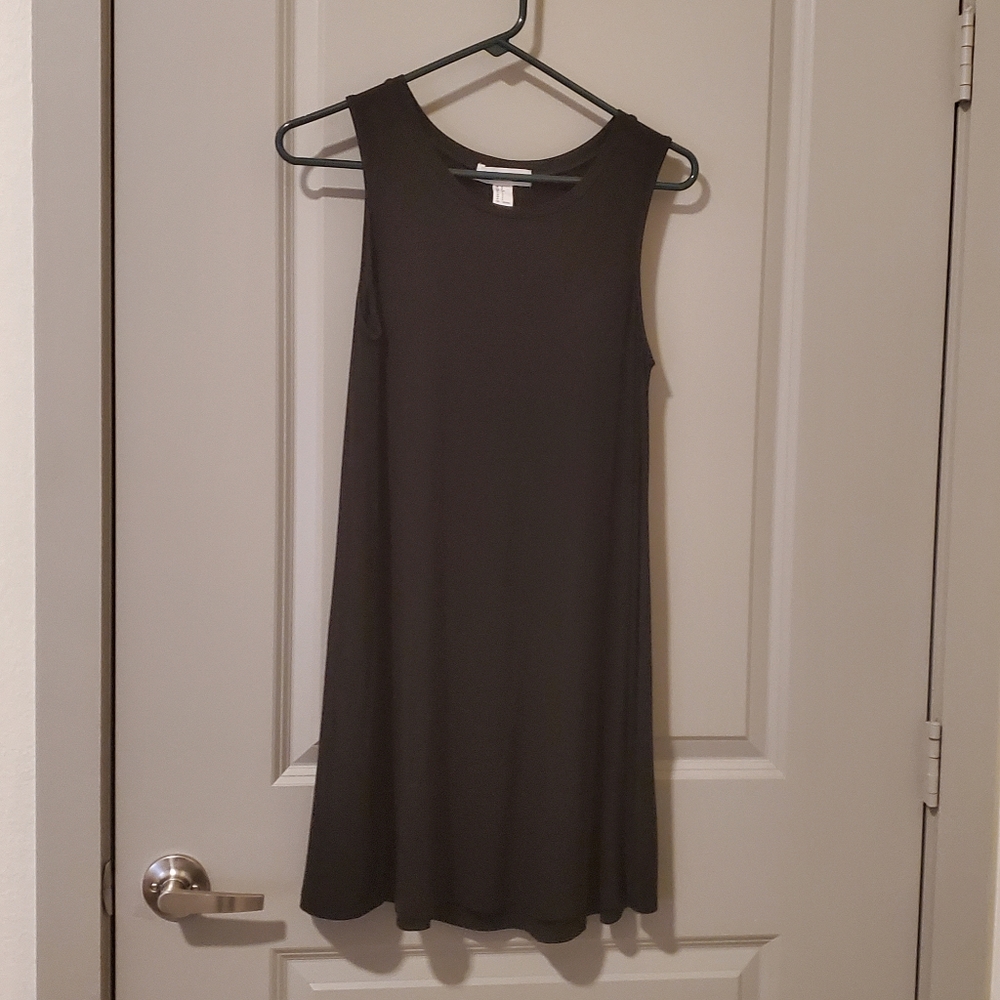 Black swing dress